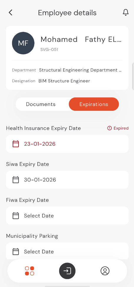 Employee Expirations